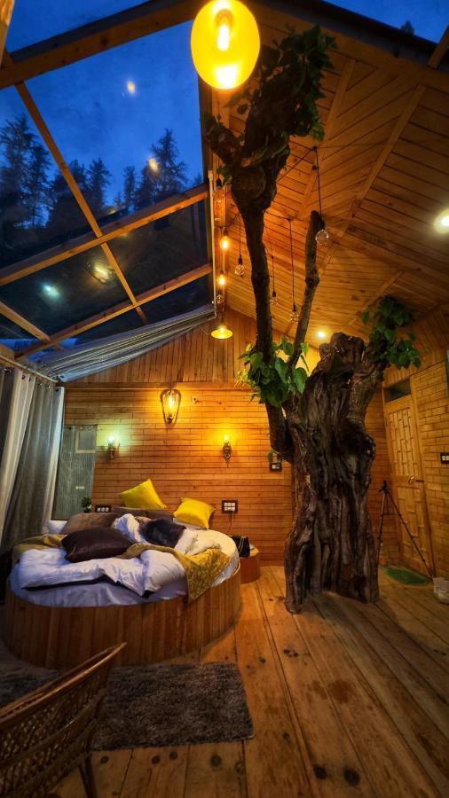 Cloudwalk Treehouse Villa Jibhi Bagian luar foto